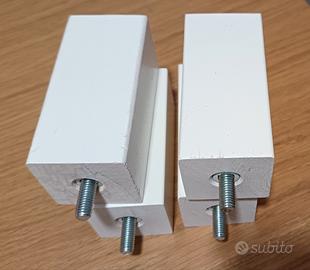 Piedini in legno per mobili Platsa e Besta Ikea