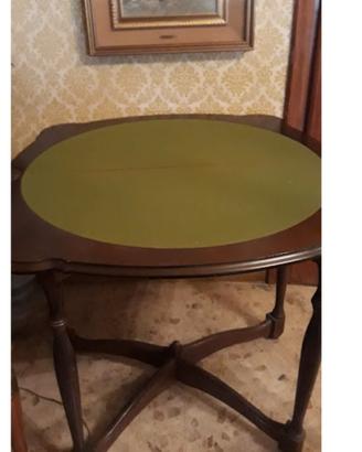 tavolo da gioco di legno pieghevole