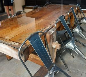 banco da falegname restaurato