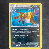 Carta Pokemon Krookodile 127/124 Stirpe dei Draghi