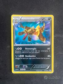 Carta Pokemon Krookodile 127/124 Stirpe dei Draghi