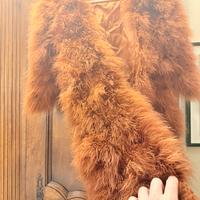 Giacchino piume di struzzo