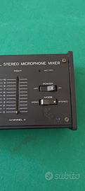 mixer microfono 4 canali