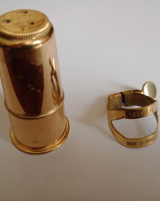 Legatura Selmer e cup Lucien sax soprano