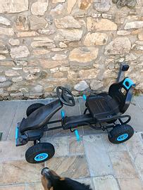 Go_kart a pedali per bambini,ruota da sostituire 