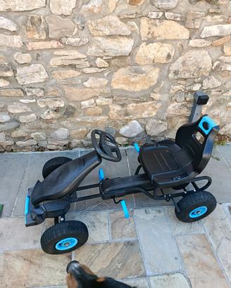 Go_kart a pedali per bambini,ruota da sostituire 