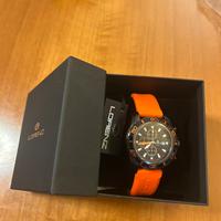 Orologio Lorenz Uomo Cronografo in Acciaio