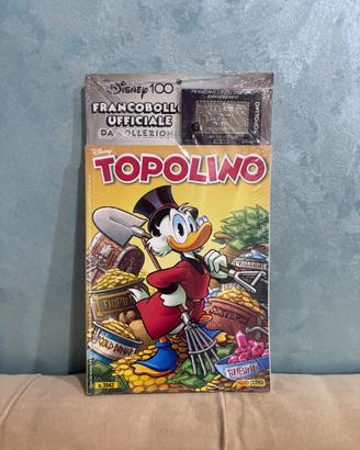 Topolino 3542 Disney 100 + Francobollo Steamboat W