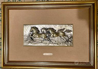 Quadro dello Studio Ottaviani lminato in argento