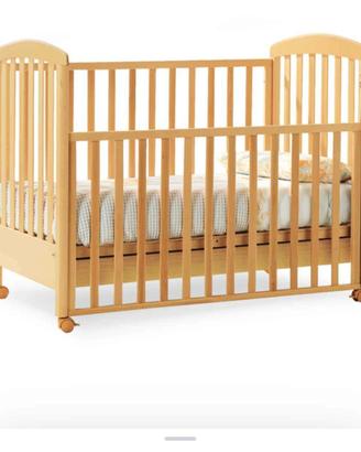  Lettino con cassetto e materasso nuovo 