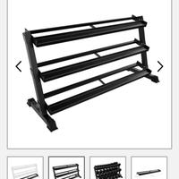 Rastrelliera manubri PRO XL Lacertosus