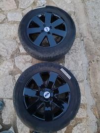 4 gomme + cerchi nuovi