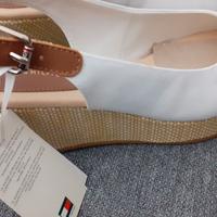 Tommy Hilfiger sandali bianchi nuovi 37
