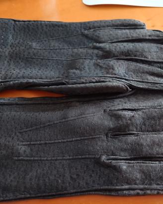 guanti uomo peccary, vintage