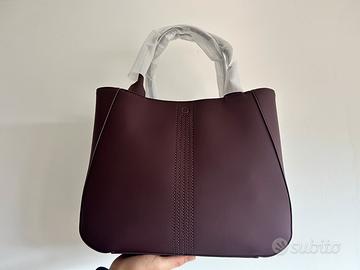 Borsa O bag bordeaux