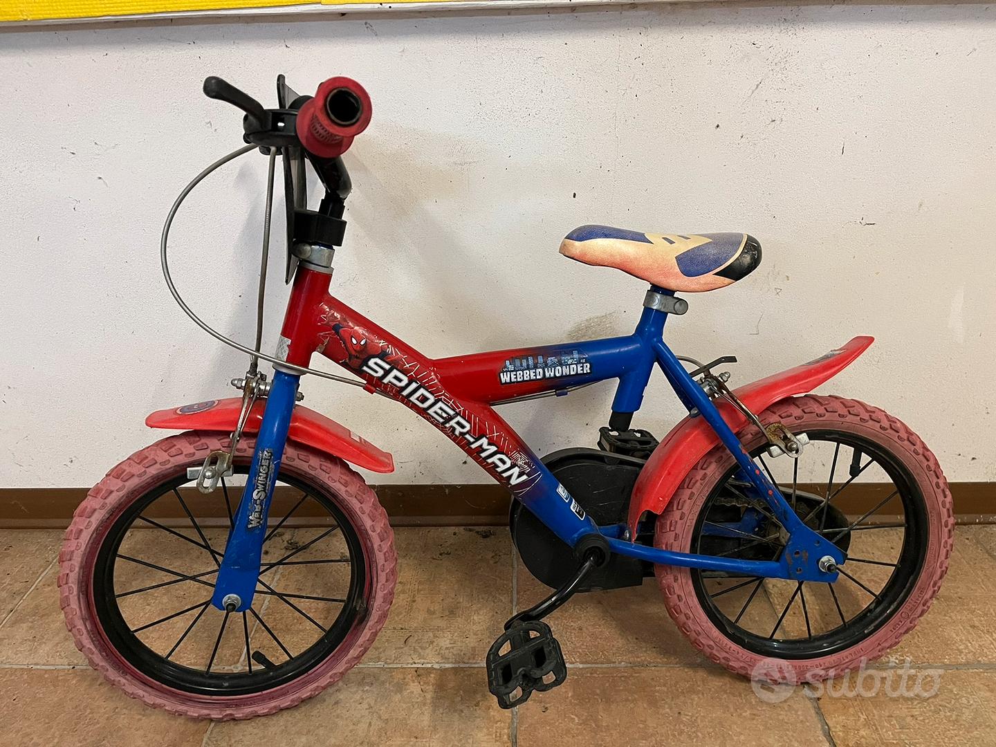 Bicicletta Spiderman - I Monelli Ferrara abbigliamento usato bambini