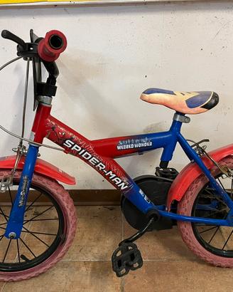 Bici bimbo Spiderman