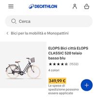 Bici da città Elops 520