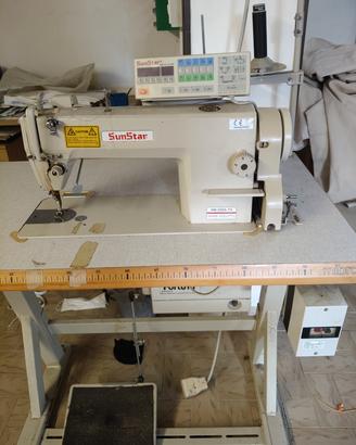 Stock di 5 macchine da cucire industriali