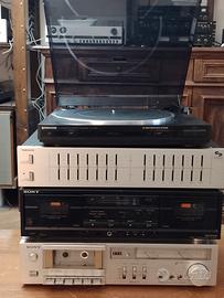 Lotto registratori ed equalizzaotre