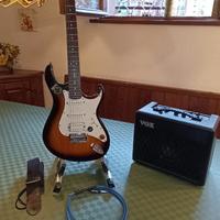 Chitarra elettrica Cort + amplificatore Vox + acce