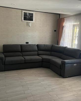 Divano angolare con letto