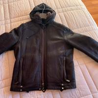 Montone in pelle Dirk Bikkembergs Sport Couture