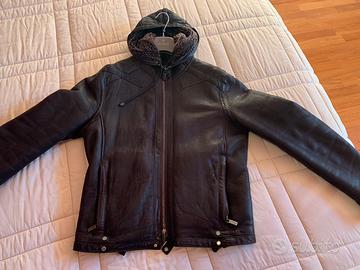 Montone in pelle Dirk Bikkembergs Sport Couture