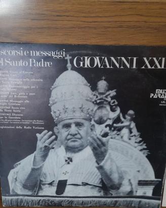 Papa Giovanni XXIII discorsi su 33 giri