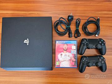 Playstation 4 PS4 Pro 1 TB + 2 Controller + Fifa