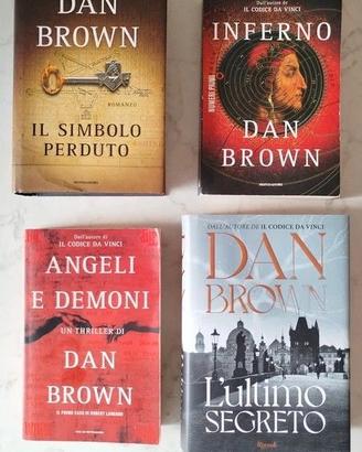 📚 Lotto di 4 romanzi di Dan Brown