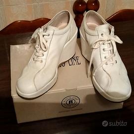 Scarpe donna in pelle bianche Ruco Line mis. 37...
