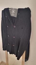 Maglione nero con cappuccio Diesel tg XL