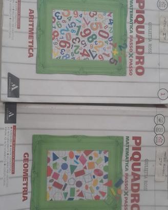 libri scolastici matematica e geom. scuola media