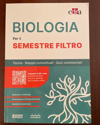 Libro semestre filtro di Medicina Biologia