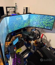 Stand +TRIPLO Monitor 27\" AOC 165Hz 1MS