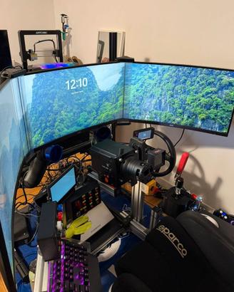 Stand +TRIPLO Monitor 27\" AOC 165Hz 1MS