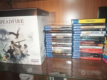 ps4 fat con 2 joystick e 31 giochi 