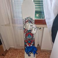 Tavola Snowboard Burton The White Collection 154