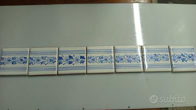 LOTTO piastrelle decorate a mano