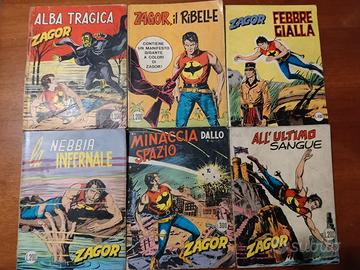 Zagor Fumetti anni 70 6 pz