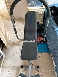 Panca palestra addominali