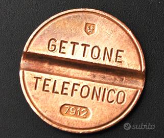 Gettone telefonico 7912 ESM raro