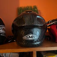 Casco integrale SMK in carbonio  S