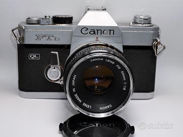 CANON FTB QL CON 50 mm F 1,8