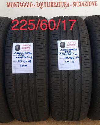 Gomme 225/60/17 Nuove e usate