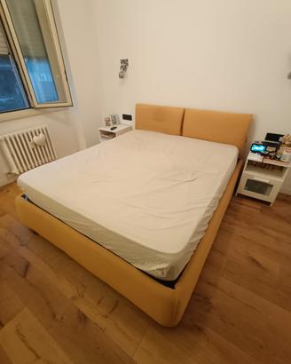 Letto matrimoniale contenitore 