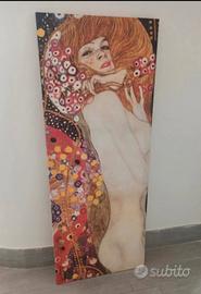 Quadro Ikea Klimt "Bisce d' acqua" 140x58cm