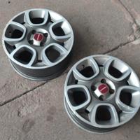 N°2 CERCHI PER FIAT PANDA DA 15 