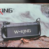 Portable Wireless Speaker W-King Nuovo Portatile 